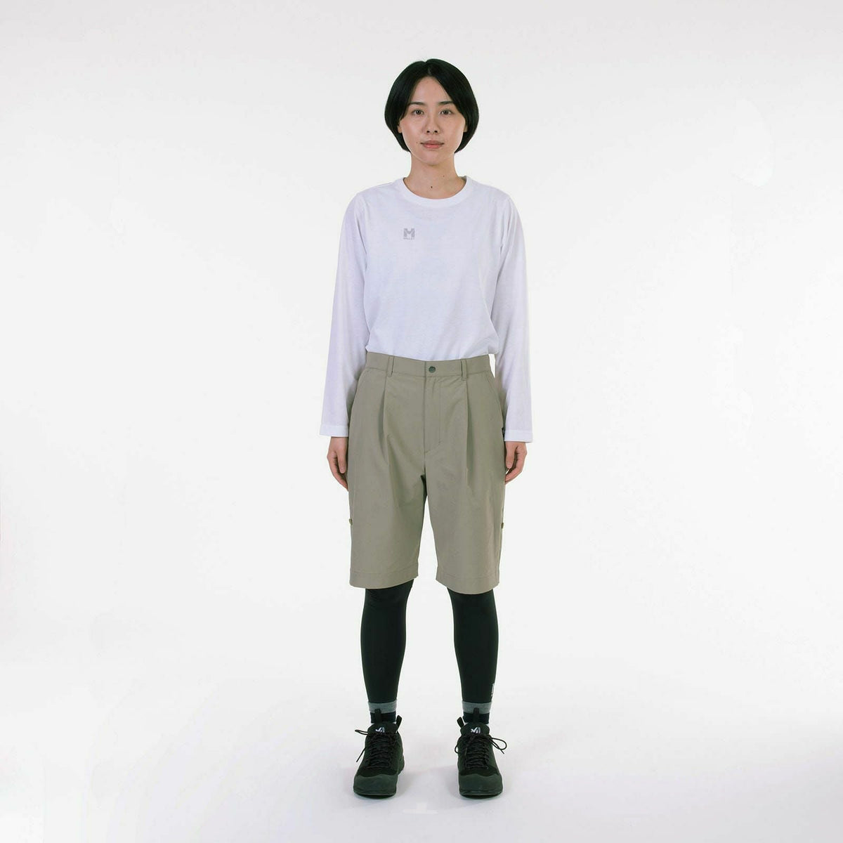 マウンテン ストレッチ ロールアップ ショーツ