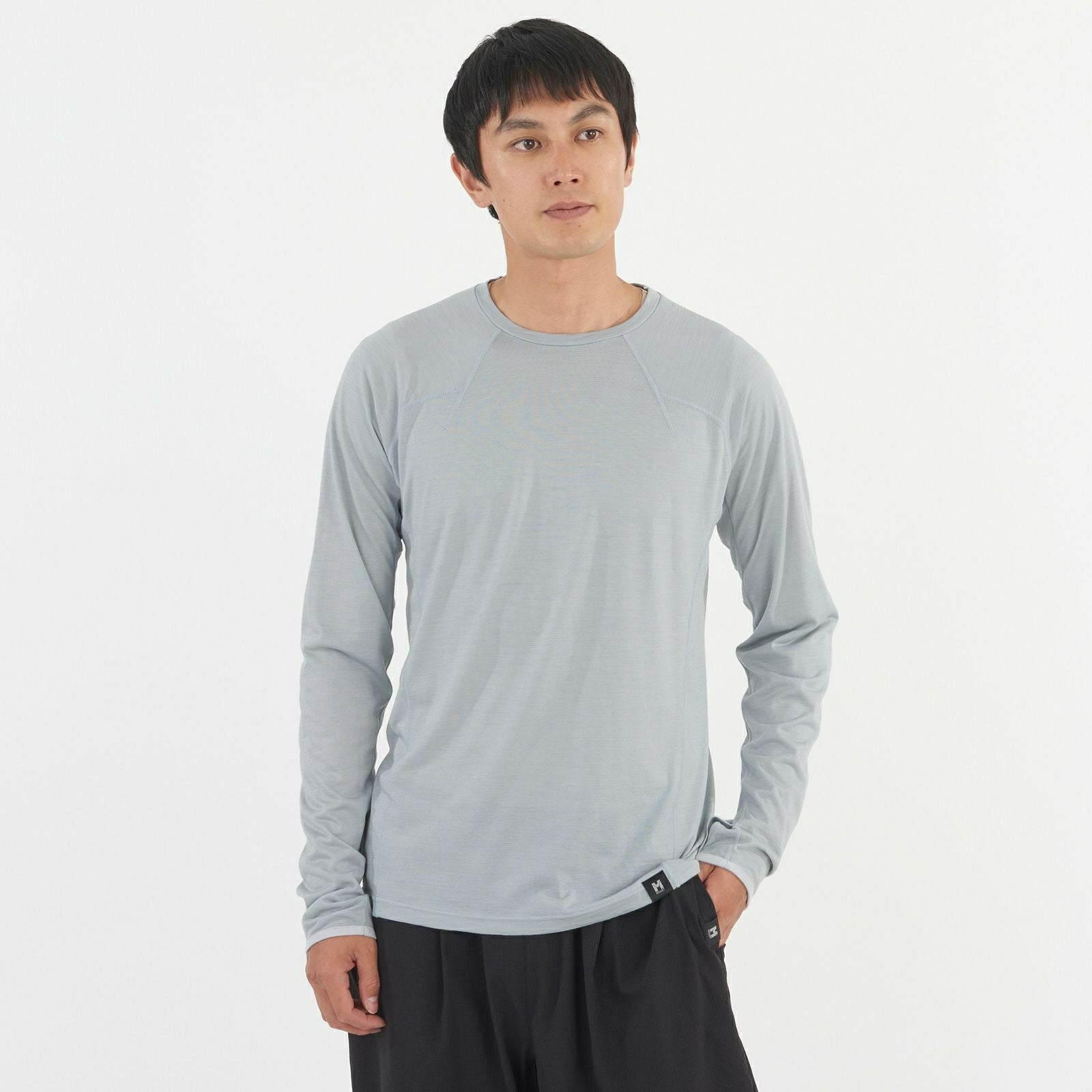 ウビック ウール クルー ロングスリーブ
