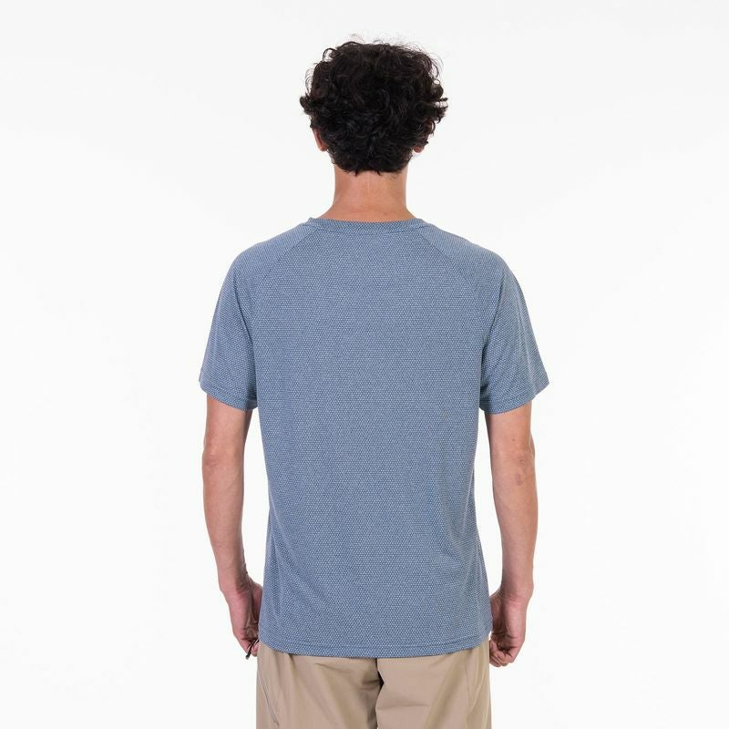Heather Mesh Crew Short Sleeve