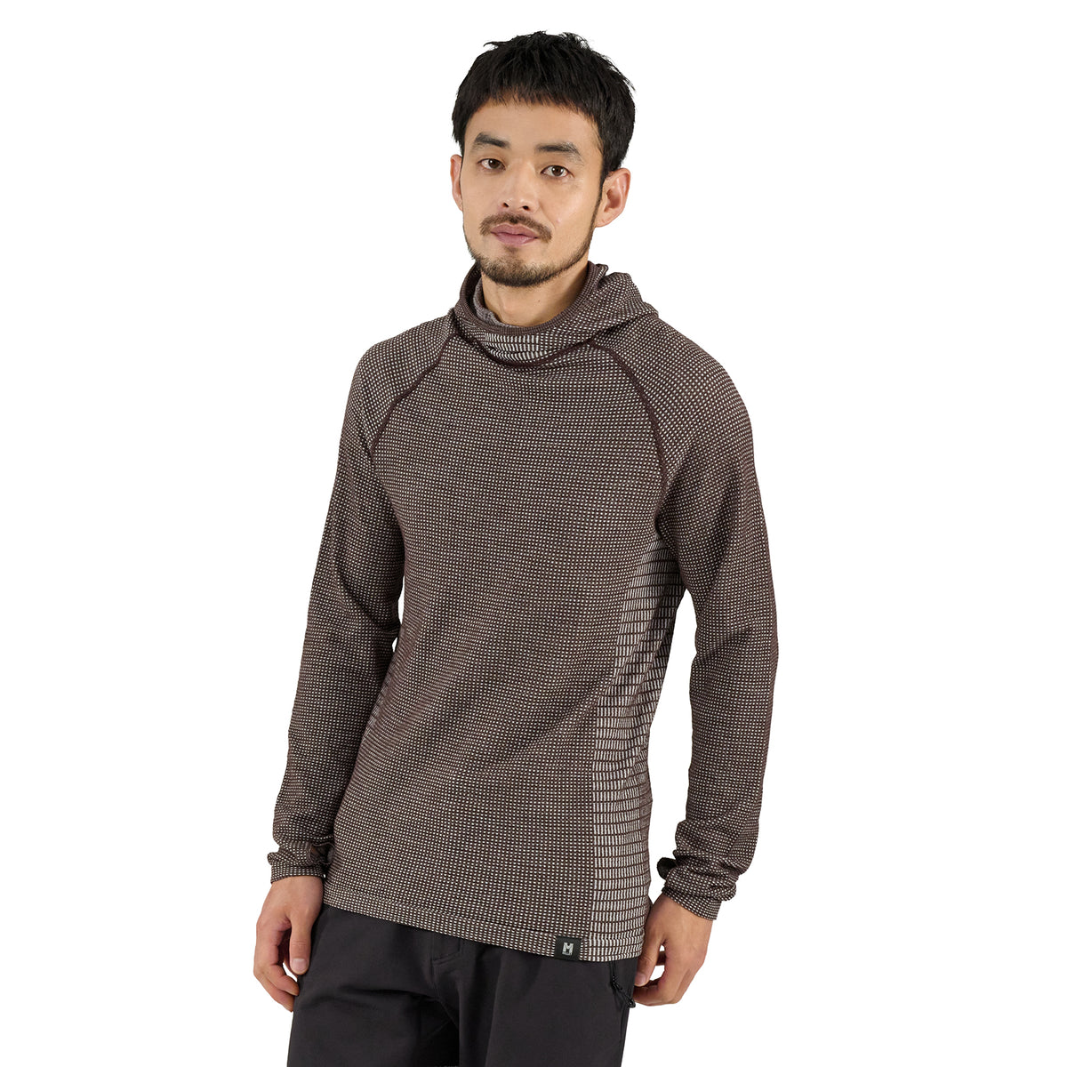 Waffle Wool Hoodie