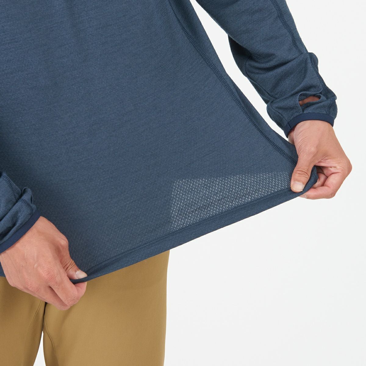 Caster Wool II Zip Long Sleeve