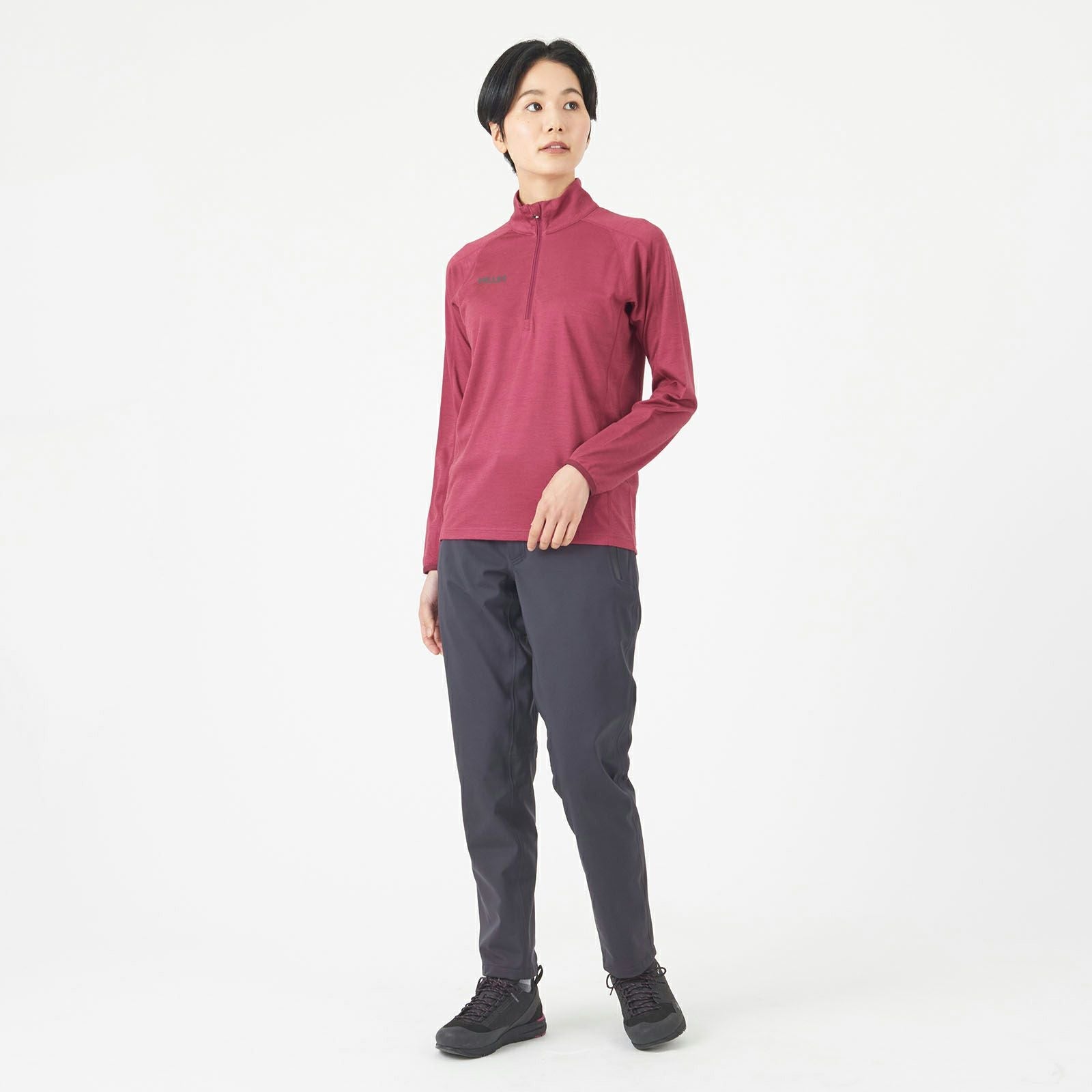 Castor Wool II Zip Long Sleeve