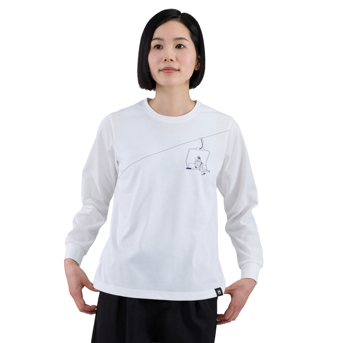 ゴーバイリフト ロングスリーブ Tシャツ