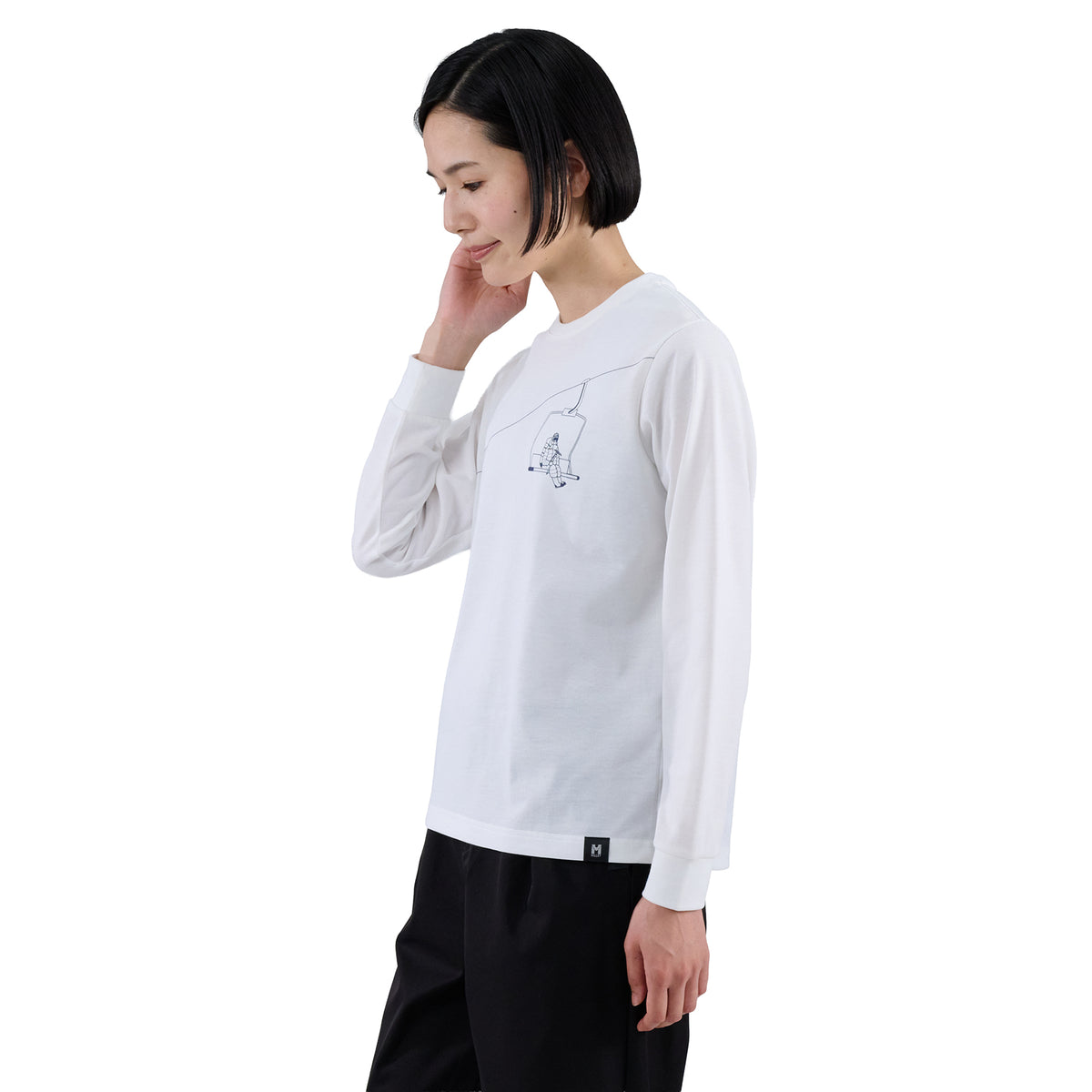 ゴーバイリフト ロングスリーブ Tシャツ