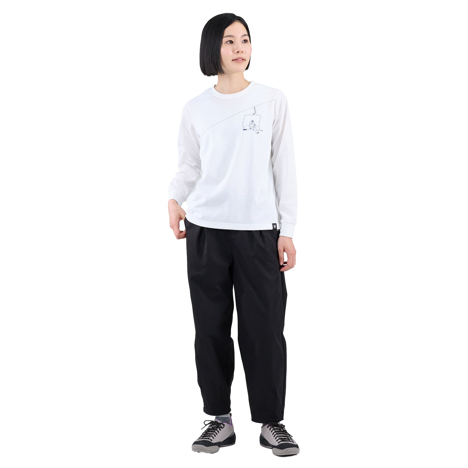 ゴーバイリフト ロングスリーブ Tシャツ