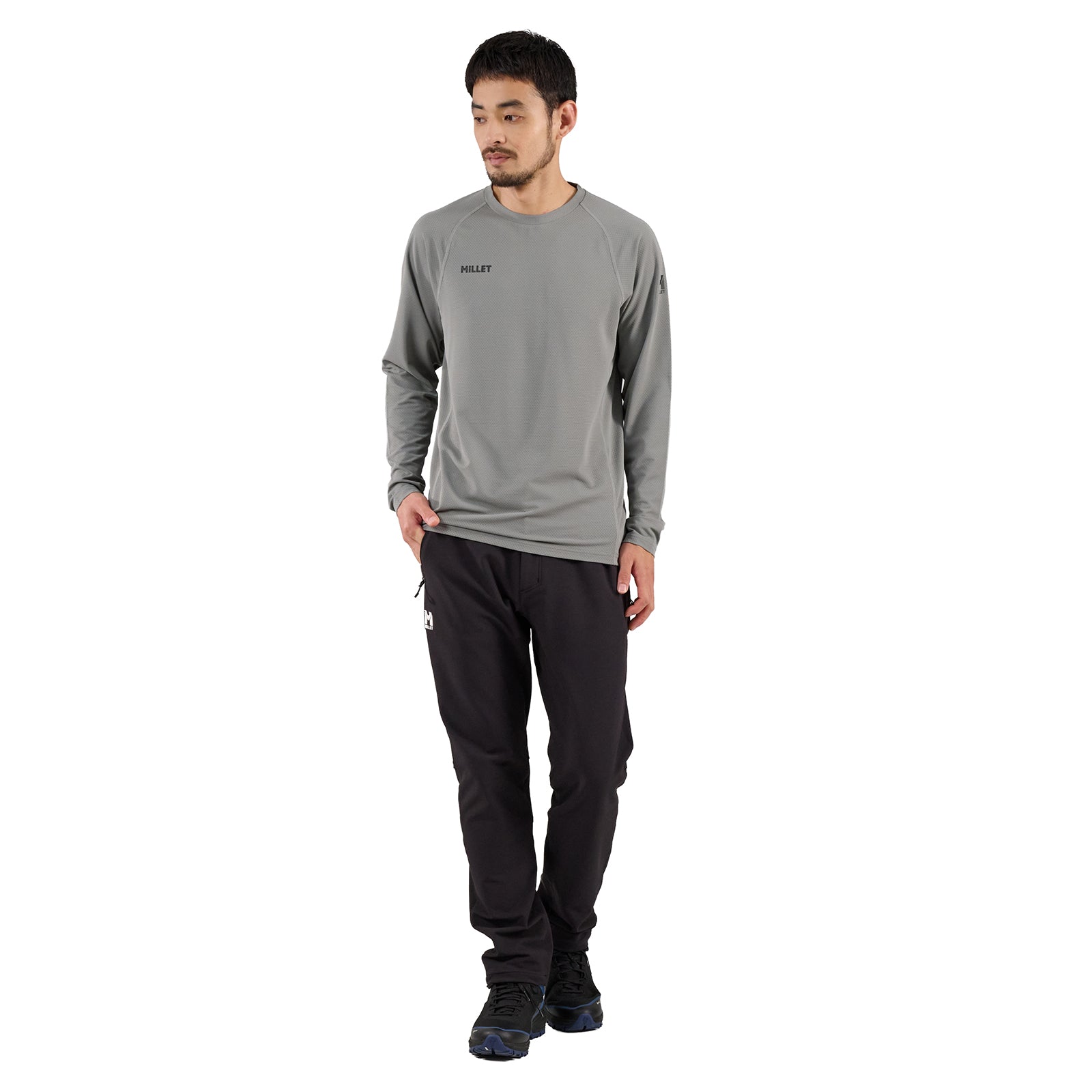 ウビック ドライ ロングスリーブ Tシャツ