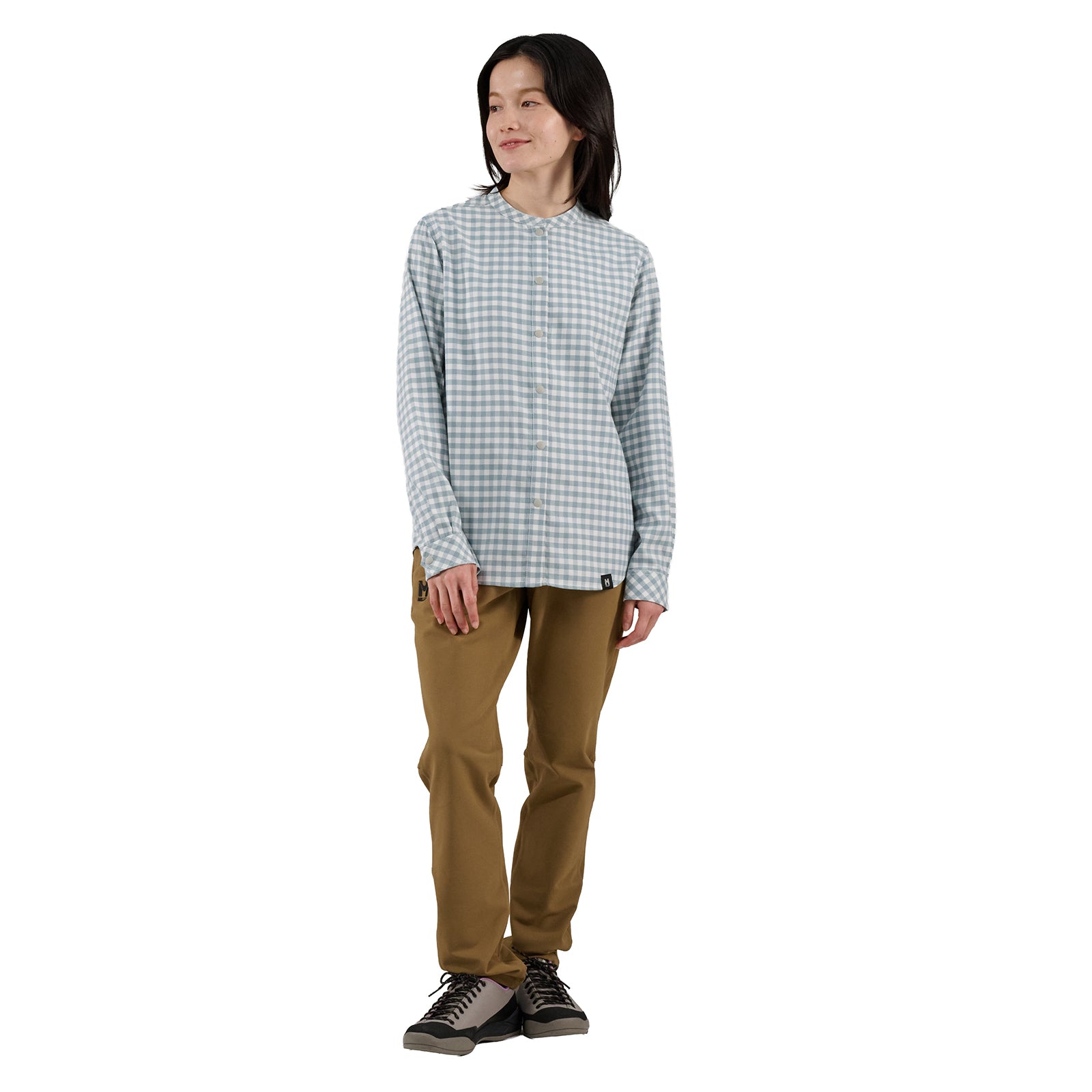 パラディス ロングスリーブ スタンドシャツ