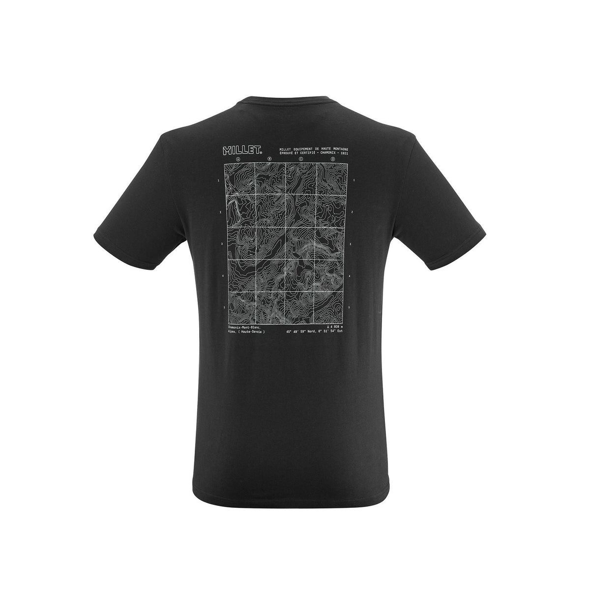 CDG Chamonix Map Short Sleeve T-Shirt