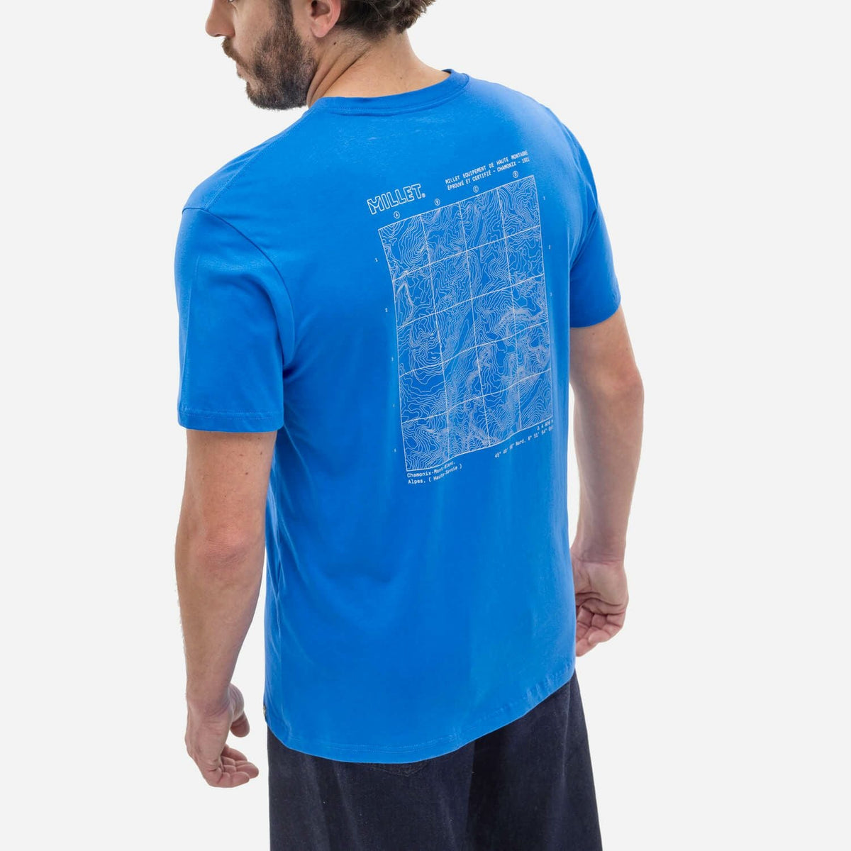 CDG Chamonix Map Short Sleeve T-Shirt