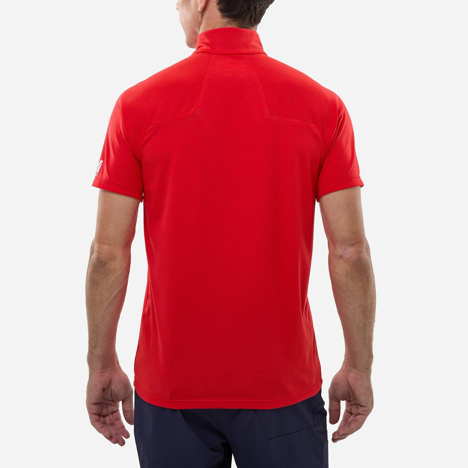 カメット ジップ ショートスリーブTシャツ