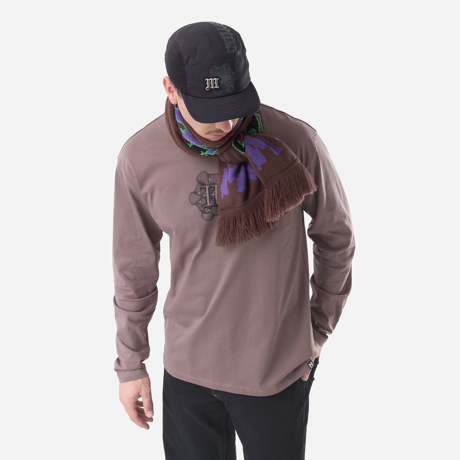 シマイ コラボ ロングスリーブ Tシャツ