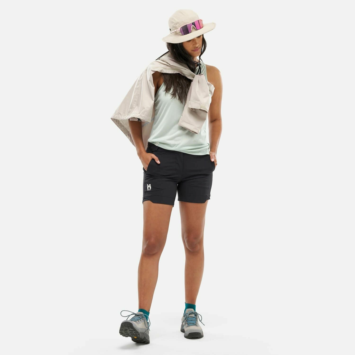 ウビック ストレッチ ショートパンツ