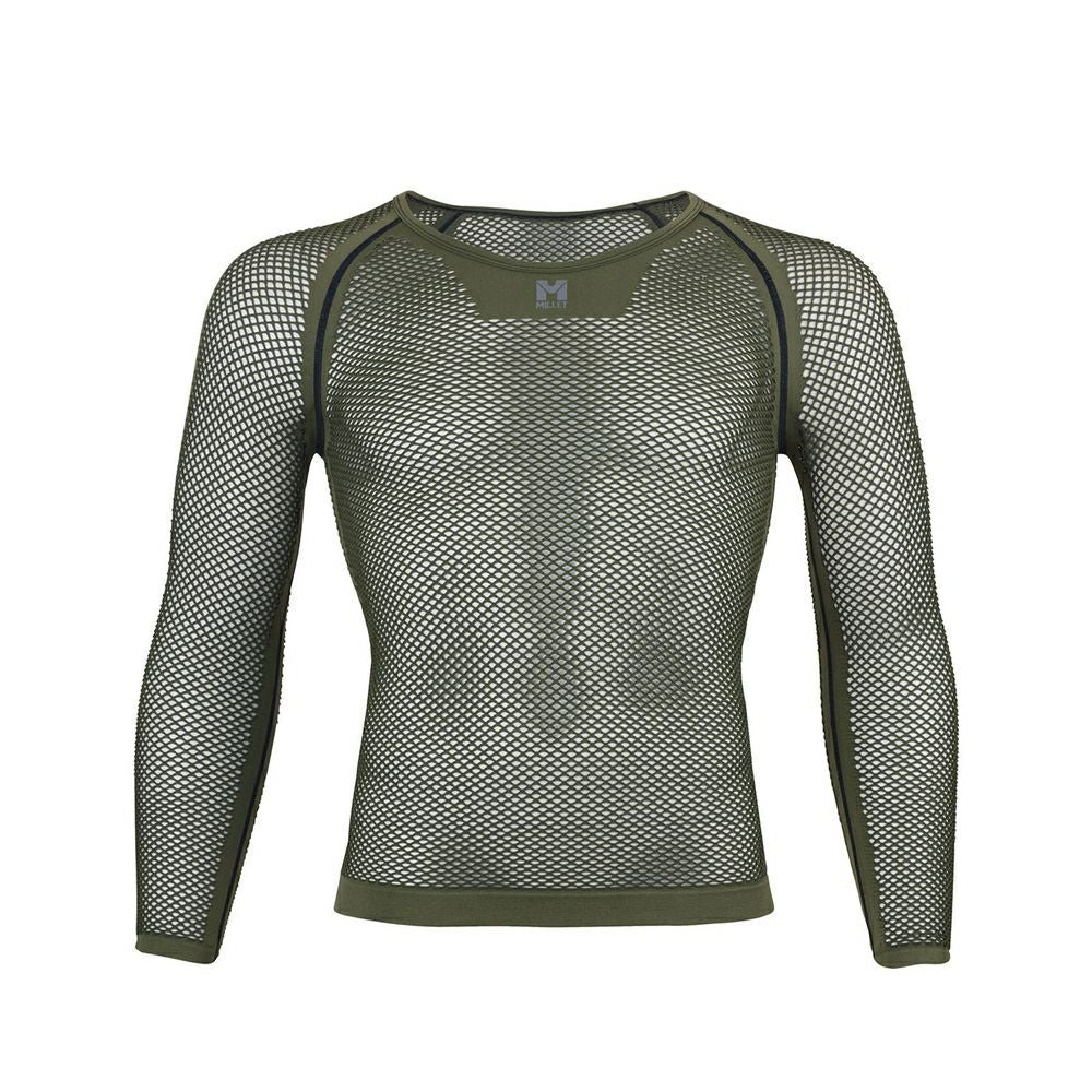 DRYNAMIC MESH 3/4 SLEEVE CREW