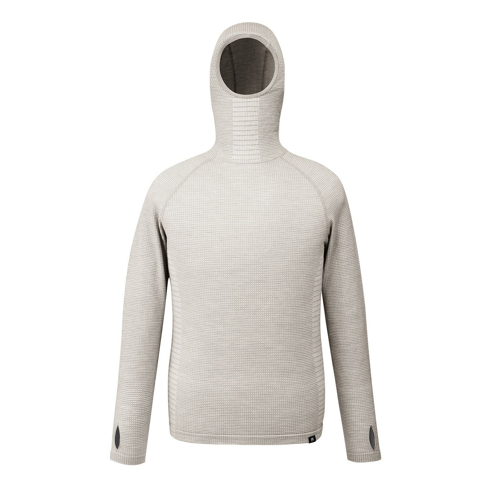 Waffle Wool Hoodie