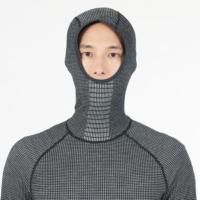 Waffle Wool Hoodie