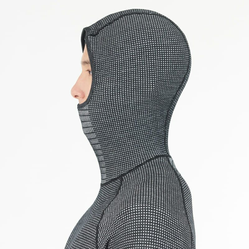 Waffle Wool Hoodie