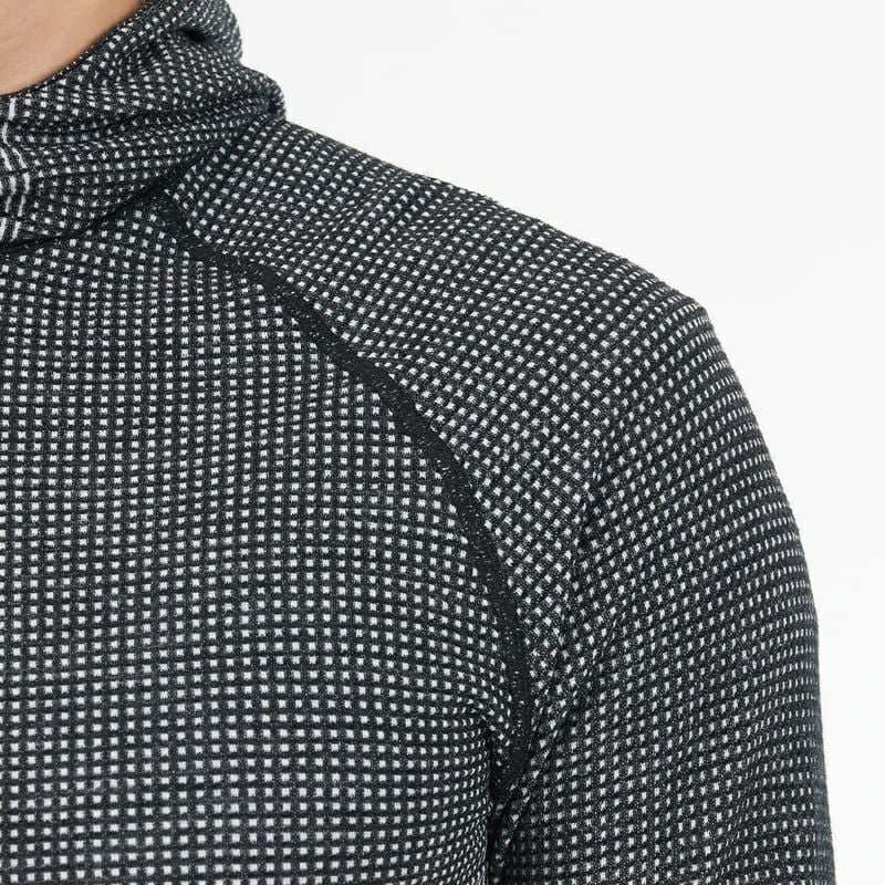 Waffle Wool Hoodie