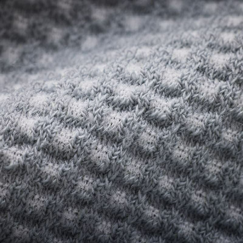 Waffle Wool Hoodie