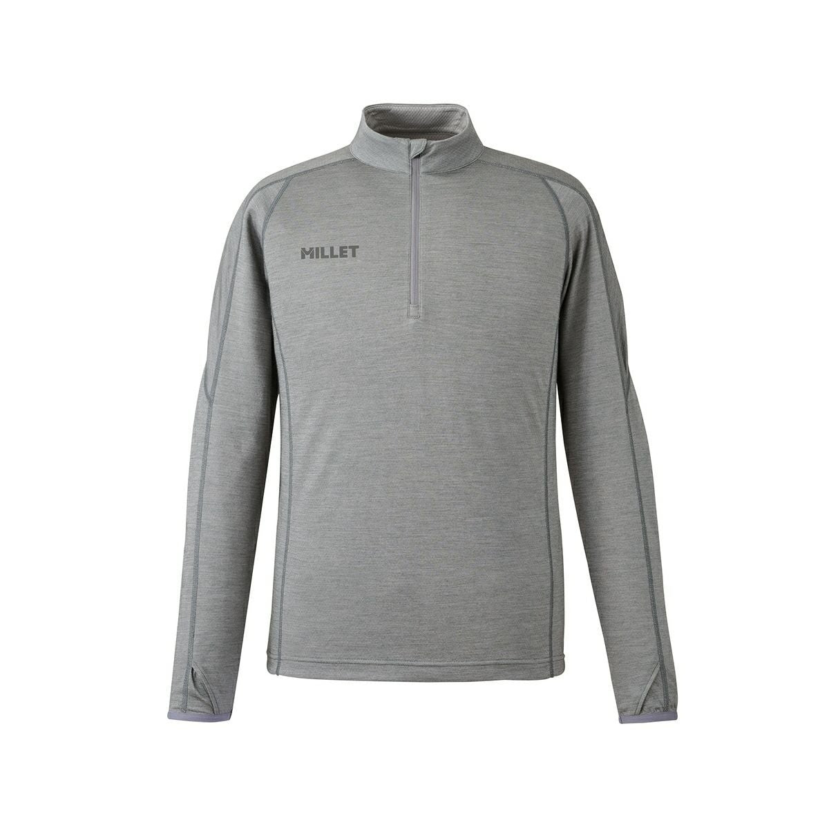 Caster Wool II Zip Long Sleeve