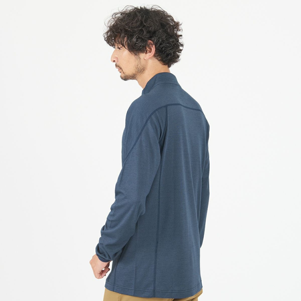 Caster Wool II Zip Long Sleeve
