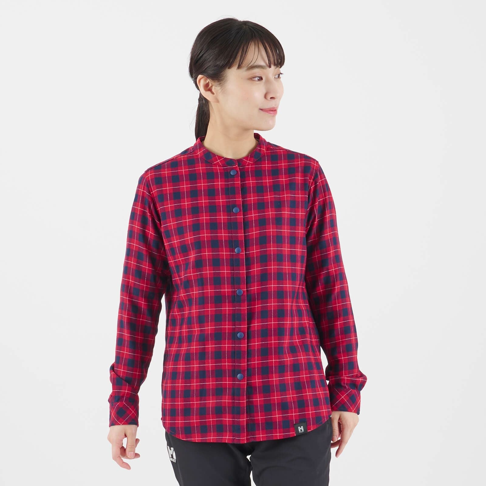 パラディス ロングスリーブ スタンドシャツ