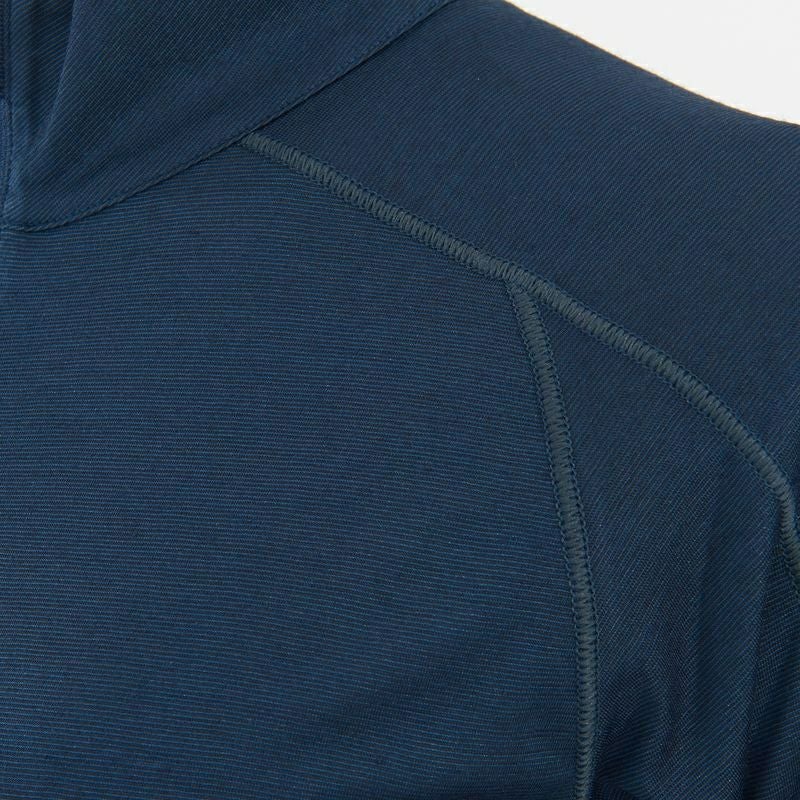 ウビック ウール ジップ ロングスリーブ