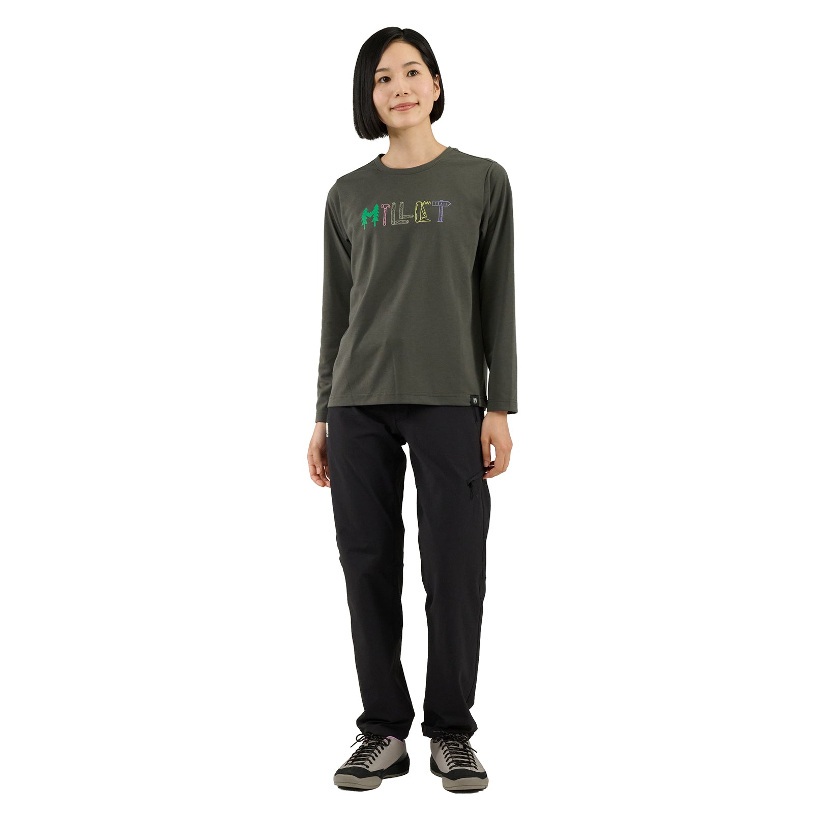 ツリートレイル ロングスリーブ Tシャツ