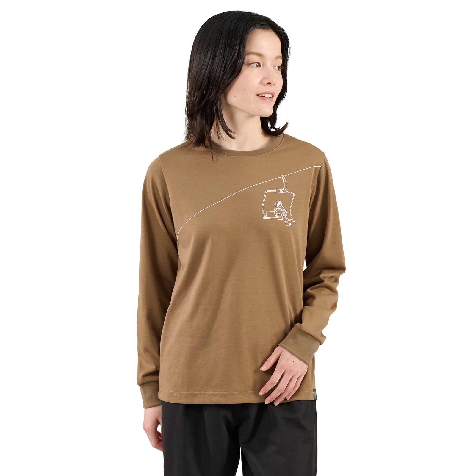 ゴーバイリフト ロングスリーブ Tシャツ