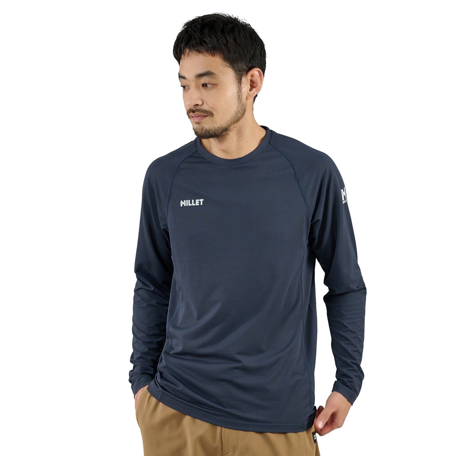 ウビック ドライ ロングスリーブ Tシャツ