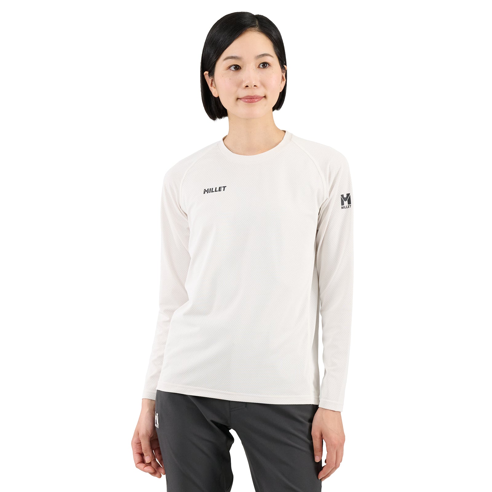 ウビック ドライ ロングスリーブ Tシャツ