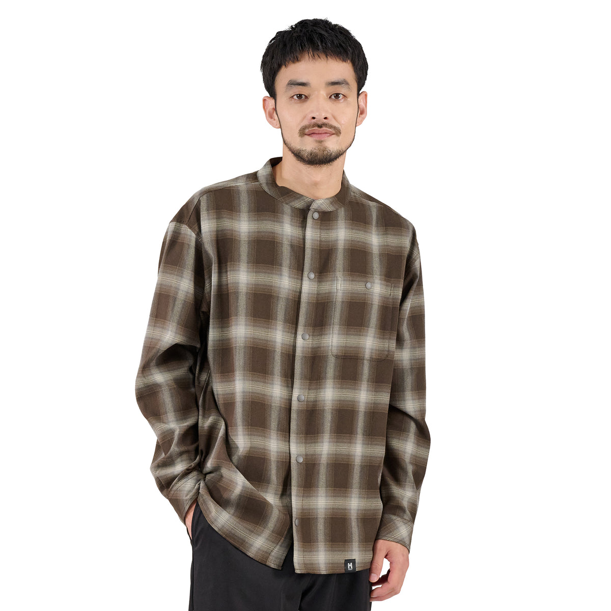 パラディス ロングスリーブ スタンドシャツ