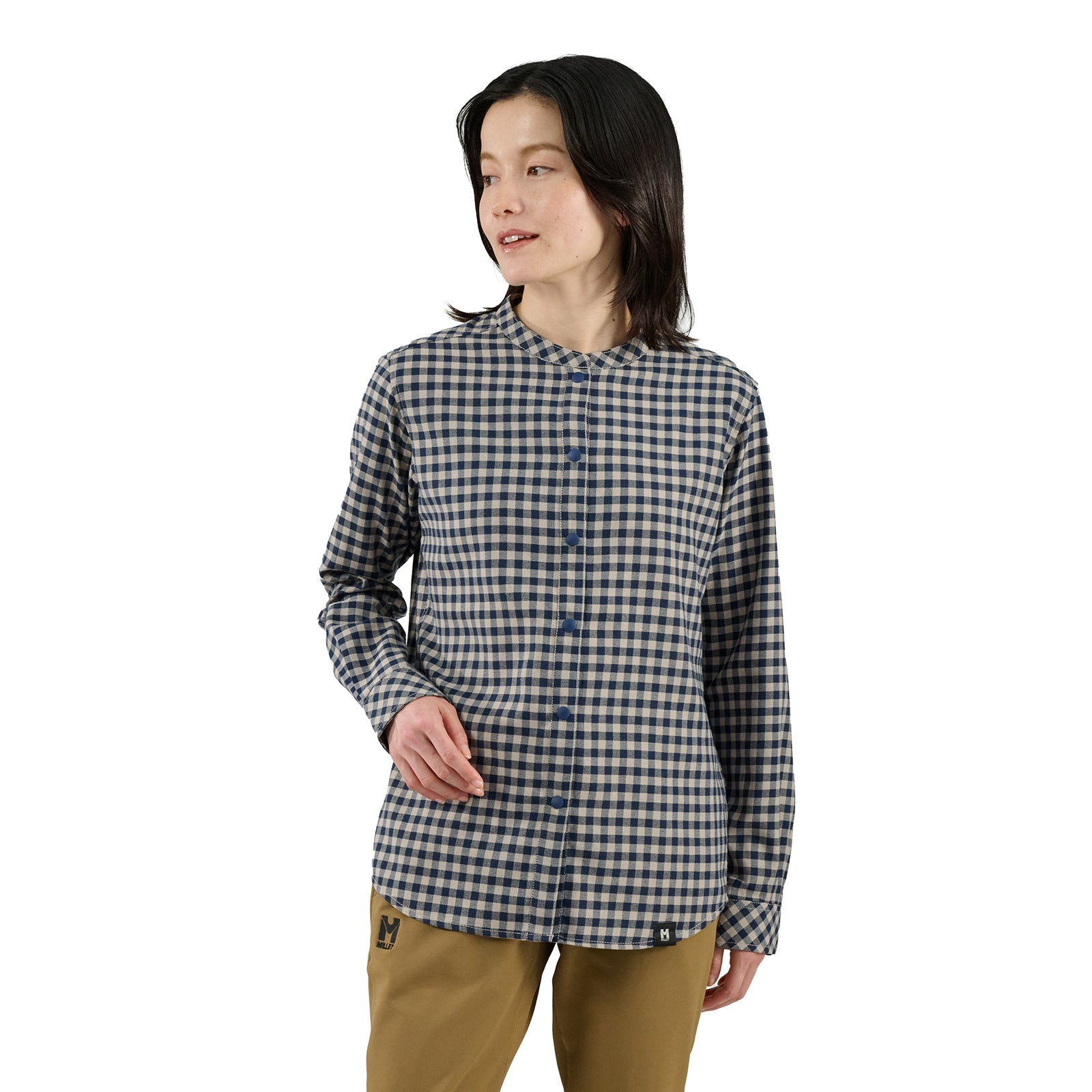 パラディス ロングスリーブ スタンドシャツ