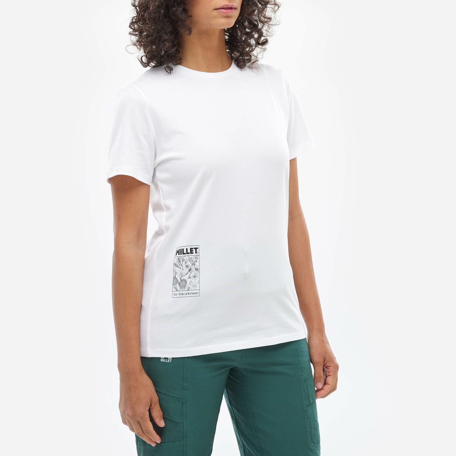 シャモニー フラワー ショートスリーブ Tシャツ