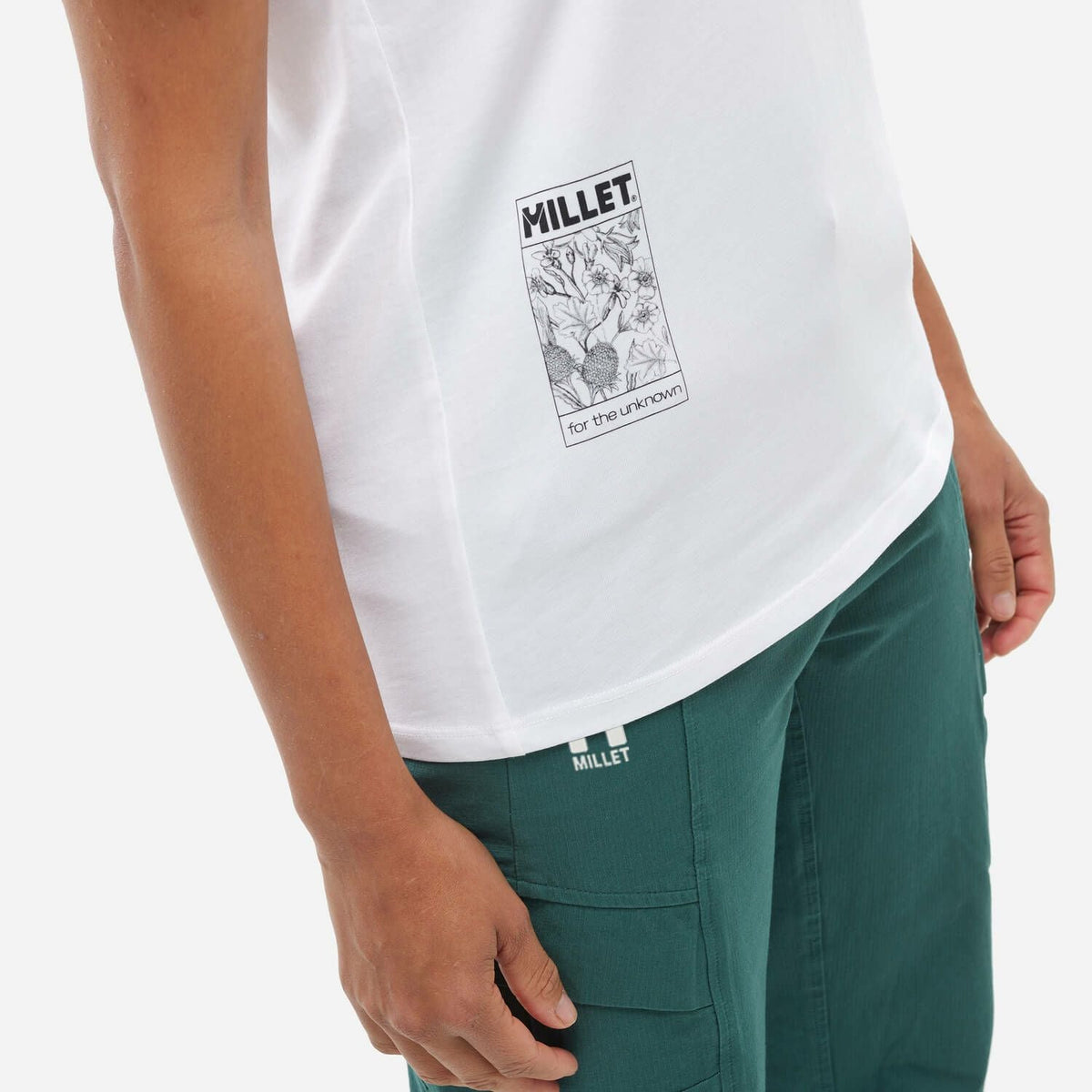 シャモニー フラワー ショートスリーブ Tシャツ