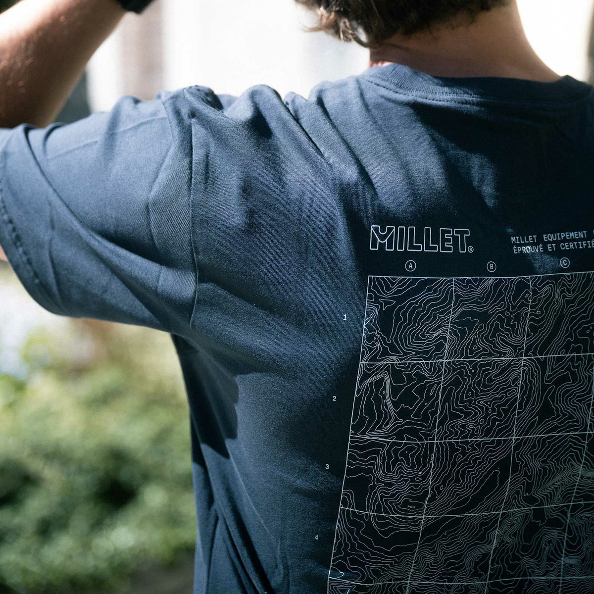 CDG Chamonix Map Short Sleeve T-Shirt