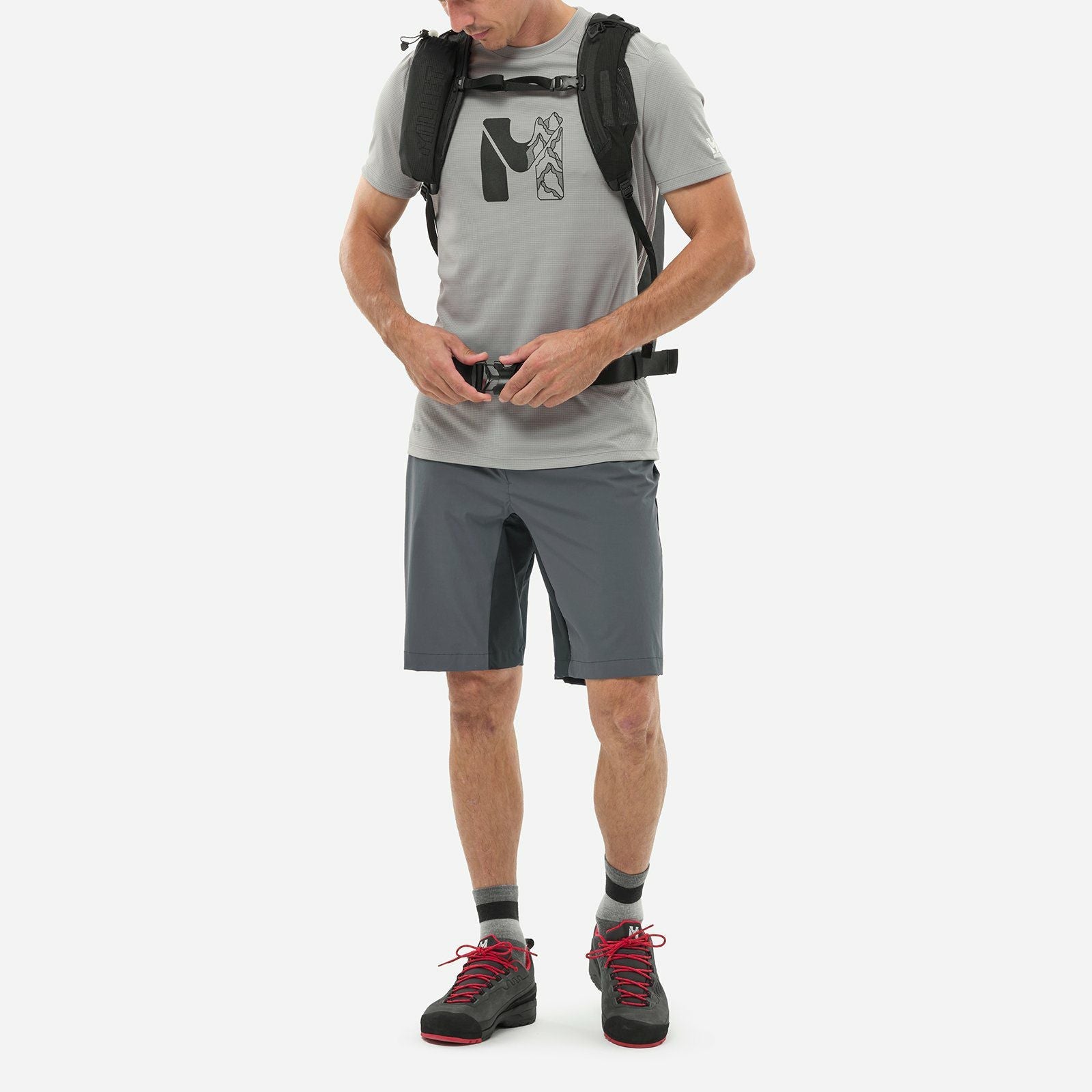 カメット マップ ショートスリーブ Tシャツ
