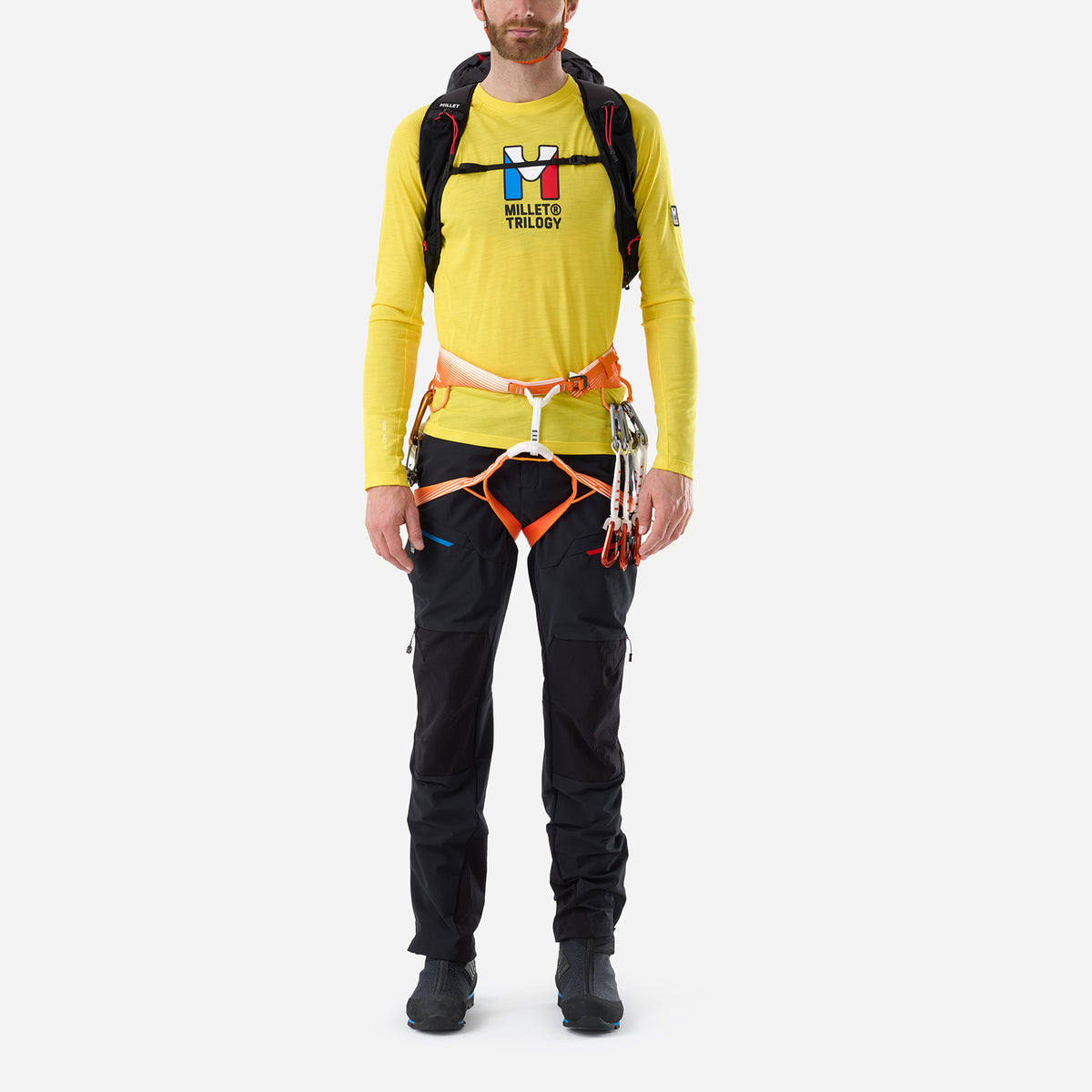トリロジー ウール Ｔシャツ ロングスリーブ