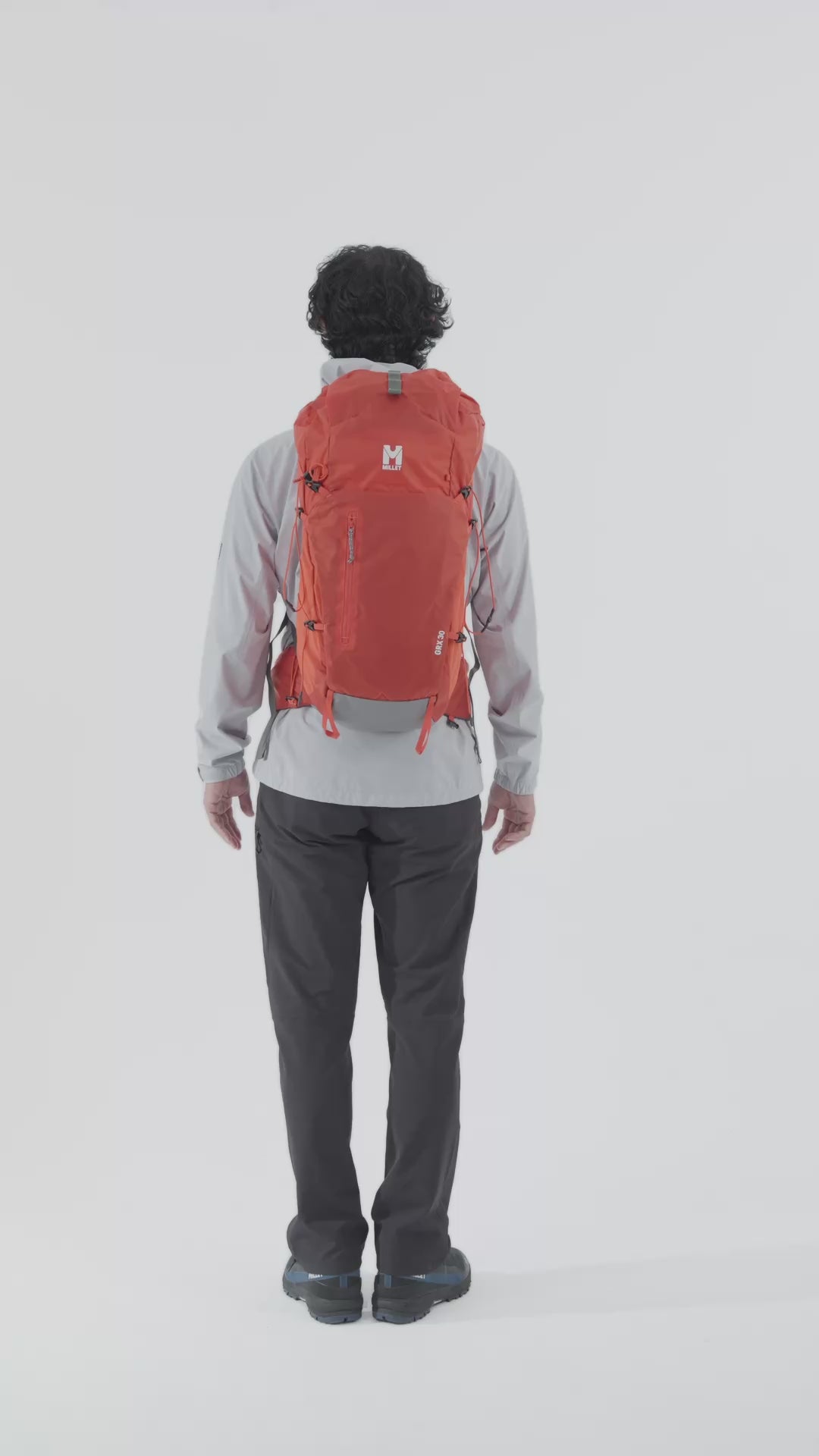 ミレさま専用 幅広ショルダーと高い重心位置の軽量バックパック GRX | Millet(ミレー